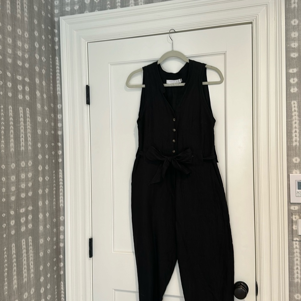 Hunter Bell linen jumpsuit